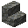 Invicon Tuff Stairs.png: Inventory sprite for Tuff Stairs in Minecraft as shown in-game linking to Tuff Stairs with description: Tuff Stairs
