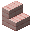 Invicon Cherry Stairs.png: Inventory sprite for Cherry Stairs in Minecraft as shown in-game linking to Cherry Stairs with description: Cherry Stairs